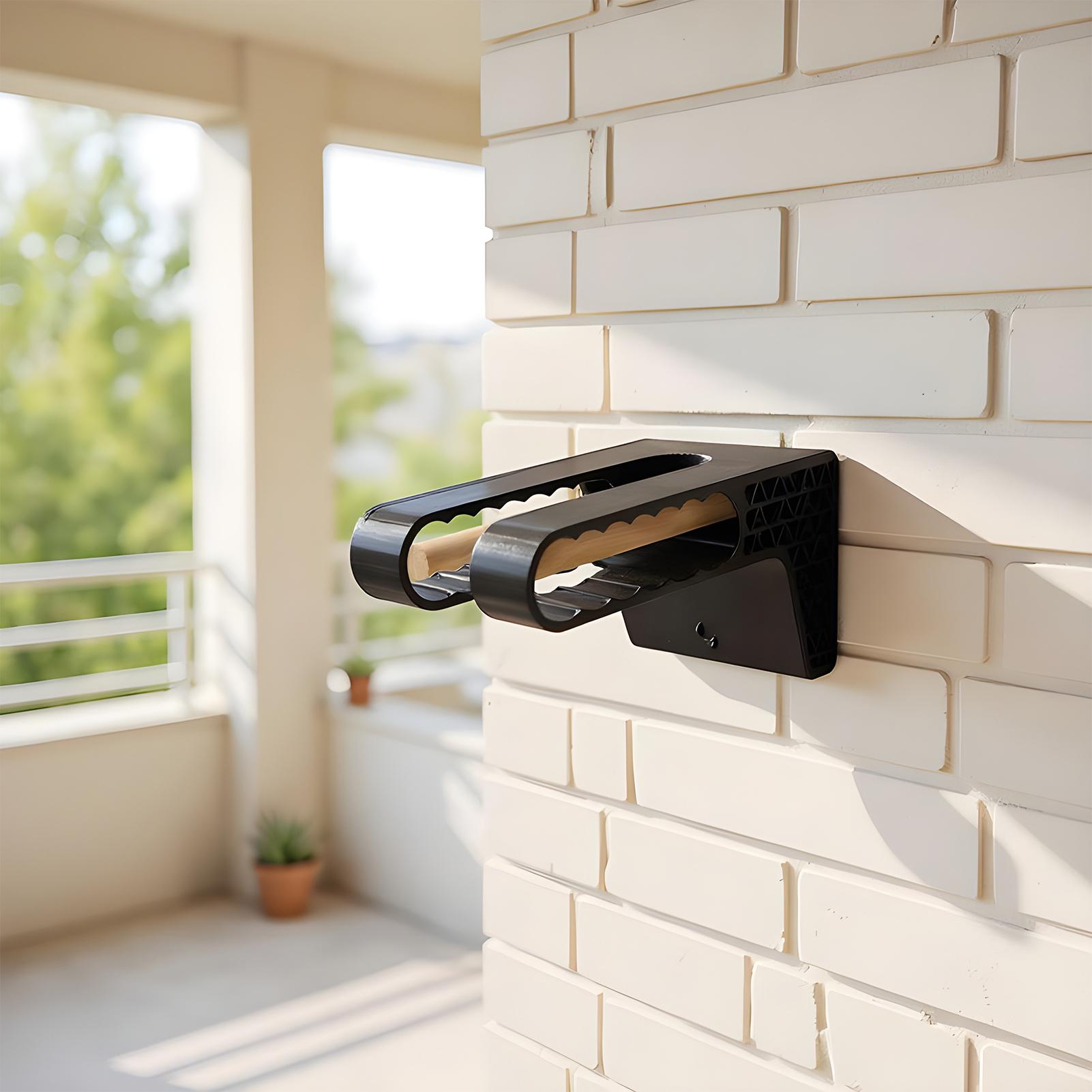 Cycling Gear Wall Mount - ที่แขวนจักรยานแบบติดผนัง ตะขอแขวนจักรยานไม้ ที่แขวนจักรยานติดผนังสำหรับจักรยานฟิกซ์เกียร์ อุปกรณ์เสริมสำหรับจักรยาน