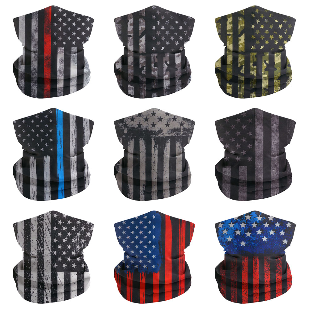 Cycling Gear For Women - USA Flag คอ Gaiter Face Mask