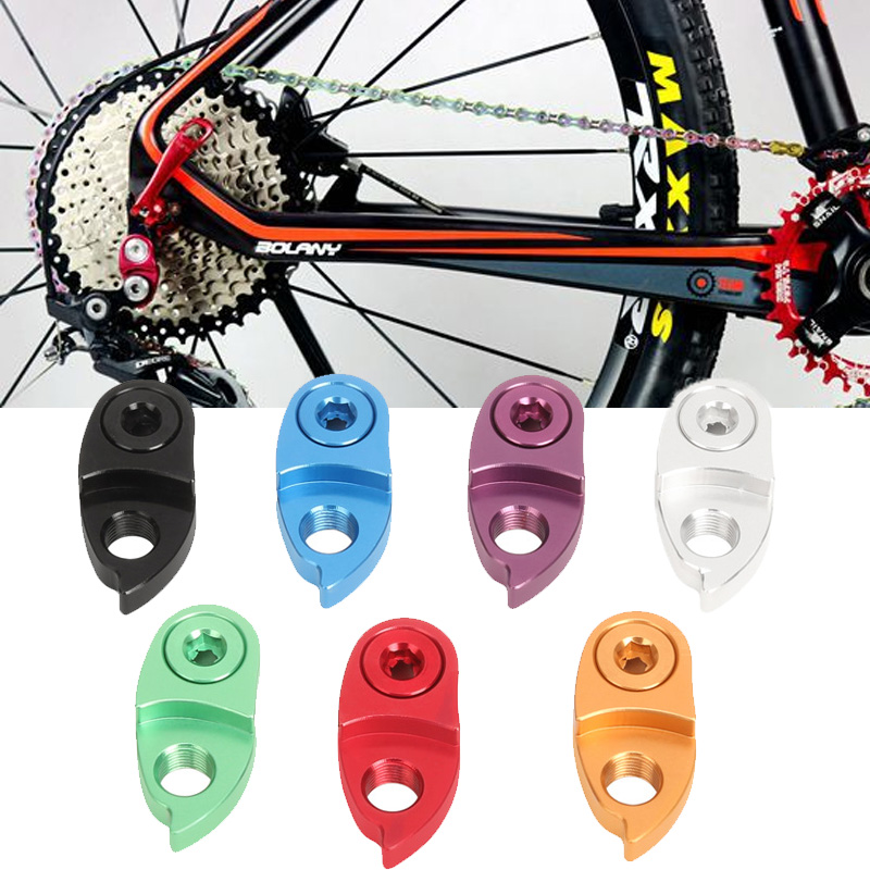 Cycling Gear Hanger - ตัวต่อขยายขาจับเกียร์หลัง BOLANY สำหรับจักรยานเสือภูเขาและจักรยานถนน อะแดปเตอร์คาสเซ็ตอะลูมิเนียม CNC ขาจับเกียร์จักรยานแบบยูนิเวอร์แซล
