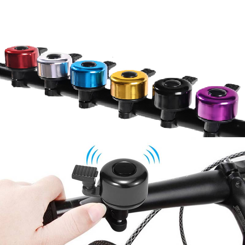 Bike Bell - กระดิ่งจักรยานเสือภูเขา klakson Alarm เสียงสำหรับเตือนความปลอดภัยแฮนด์จักรยานวงแหวนโลหะ MTB &