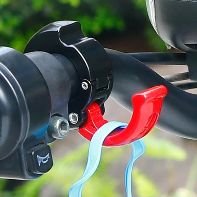 Cycling Gear Hanger - ตะขอแขวนแฮนด์จักรยานอเนกประสงค์แบบไม่ต้องเจาะ ใช้แขวนหมวกกันน็อค กระเป๋า อุปกรณ์เสริมสำหรับจักรยาน เหมาะสำหรับจักรยานเสือภูเขา จักรยานไฟฟ้า