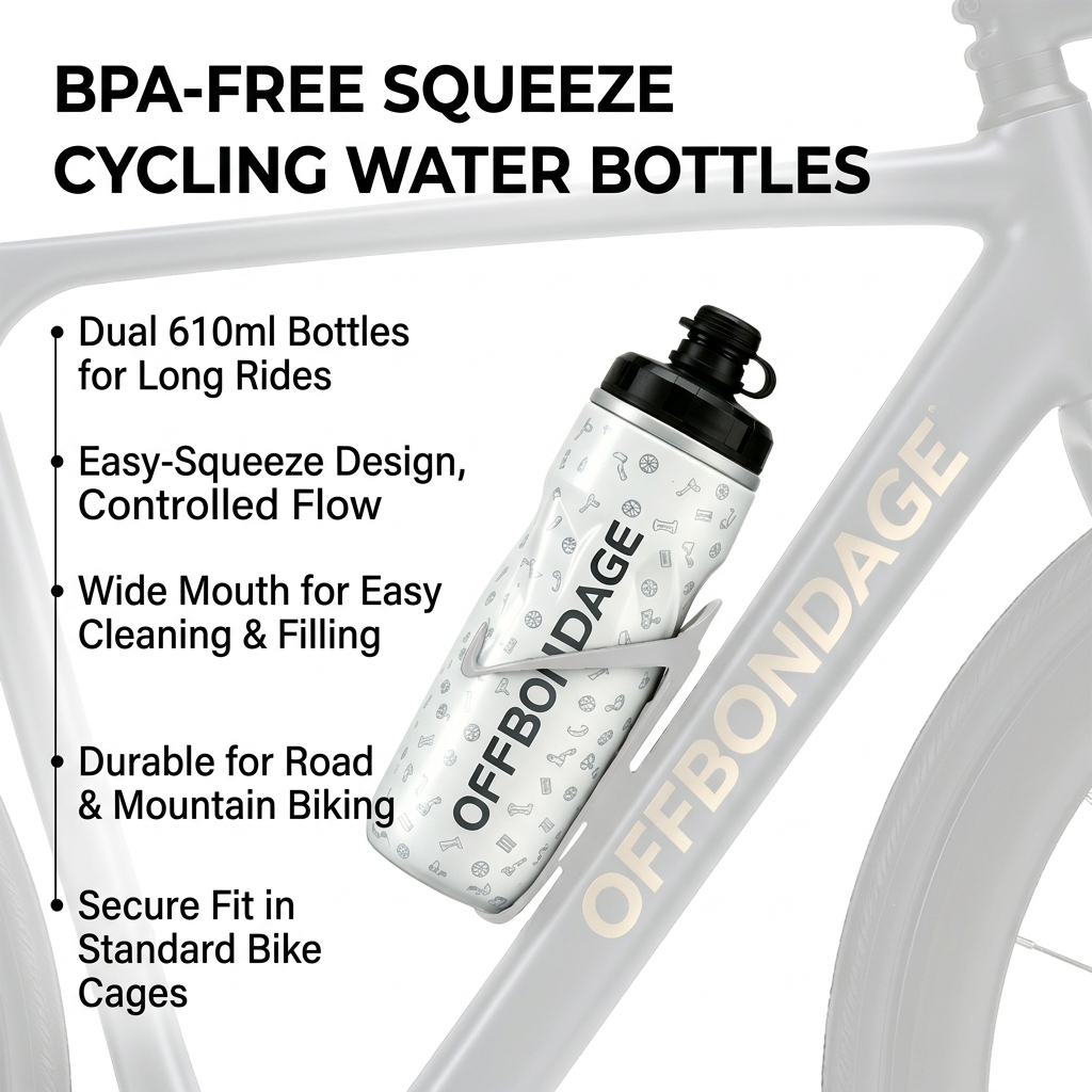 ขวดน้ำสำหรับนักปั่นจักรยานมืออ - Cycling Gear Essentials บทวิจารณ์และราคา