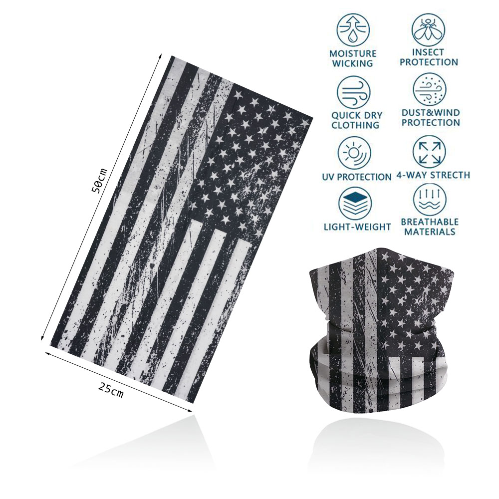 USA Flag คอ Gaiter Face Mask อ - Cycling Gear For Women บทวิจารณ์และราคา