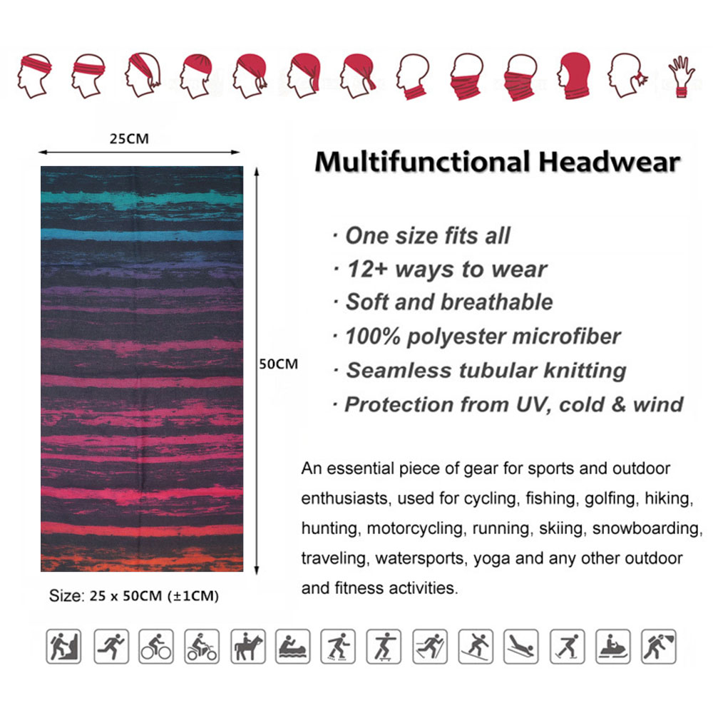 ผ้าโพกหัวผูกคอลายทางสำหรับผู้ห - Cycling Gear For Women บทวิจารณ์และราคา