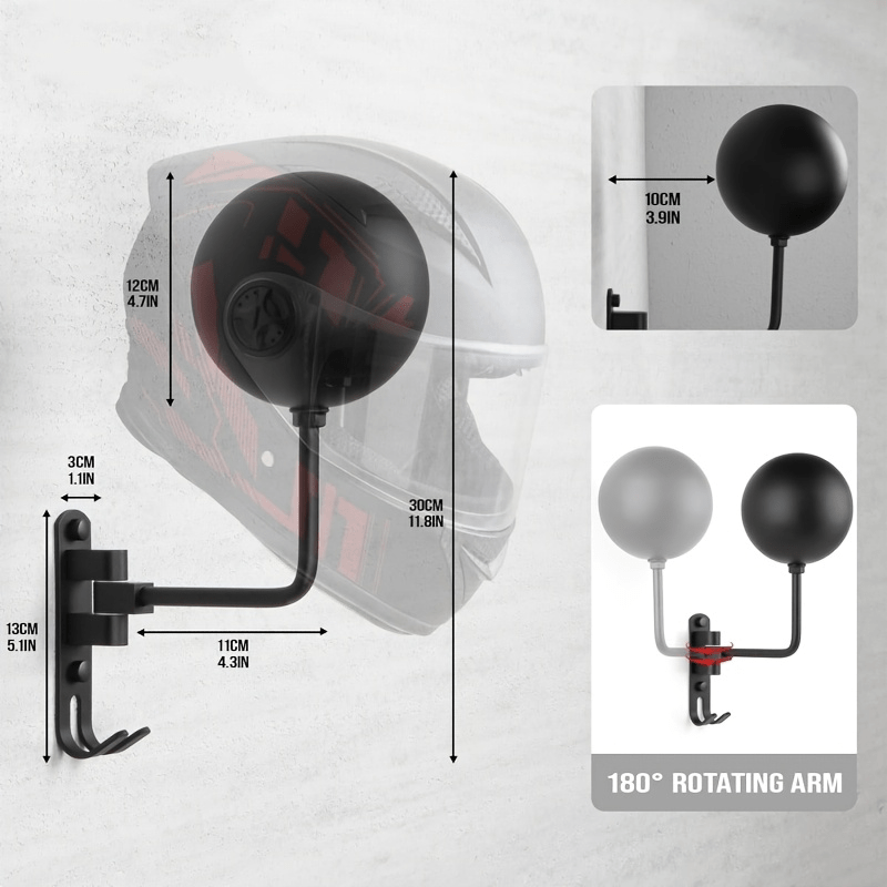 ที่แขวนหมวกกันน็อคอลูมิเนียมอั - Cycling Gear Wall Mount บทวิจารณ์และราคา