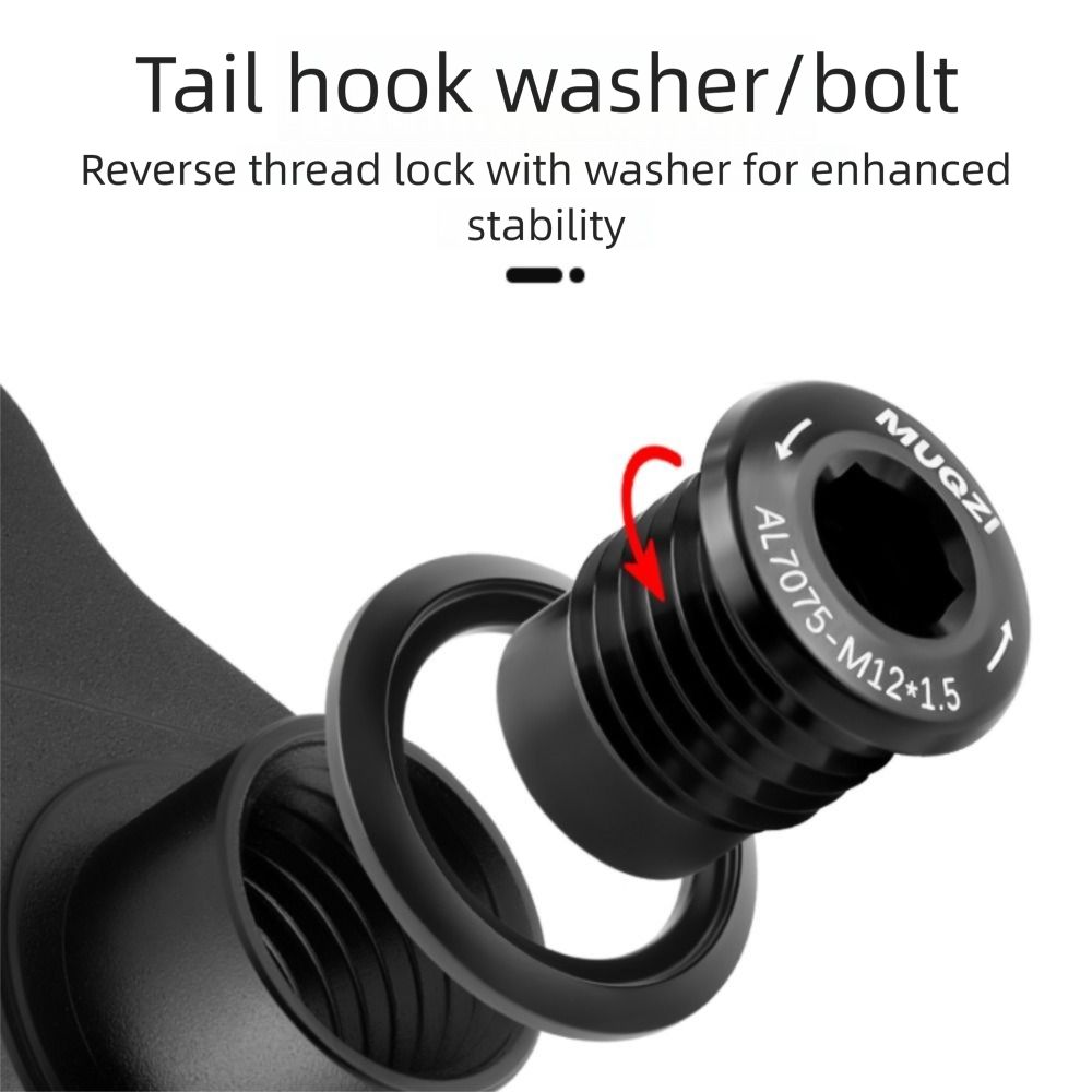 อะไหล่ตะขอเกี่ยวเกียร์ M12-1.0 - Cycling Gear Hanger บทวิจารณ์และราคา